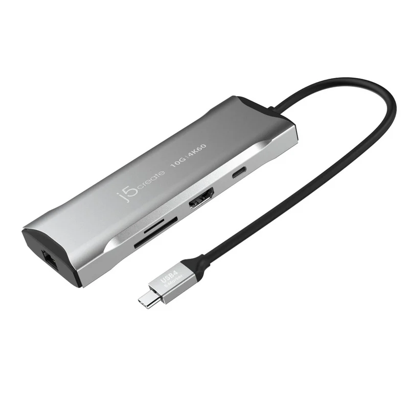 j5create 4K60 Elite USB-C® 10 Go/s Mini Station d'Accueil