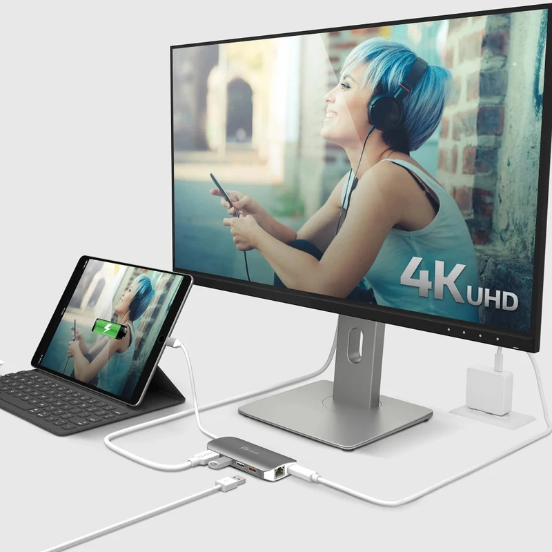 j5create USB-C Multi Adaptateur (9 fonctions en 1)