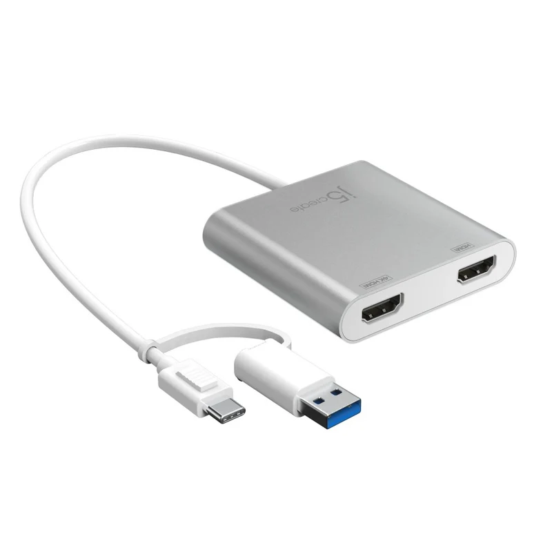j5create USB-C® Adaptateur multi-écran vers Dual HDMI™