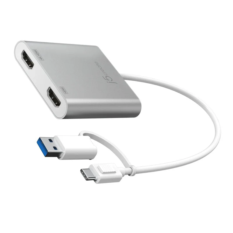 j5create USB-C® Adaptateur multi-écran vers Dual HDMI™