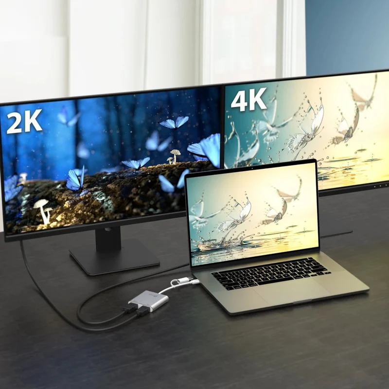 j5create USB-C® Adaptateur multi-écran vers Dual HDMI™
