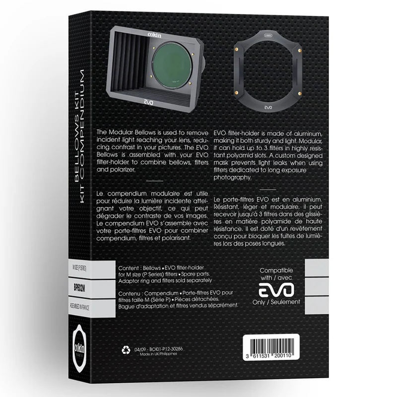 Cokin EVO Bellows P-Serie + EVO-Support BPE01