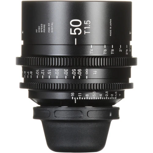 Sigma 50mm T1.5 FF F/VE Cine FF High Speed Prime FF Sony-E Métrique