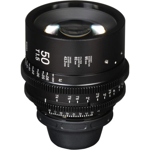 Sigma 50mm T1.5 FF F/VE Cine FF High Speed Prime FF Sony-E Métrique