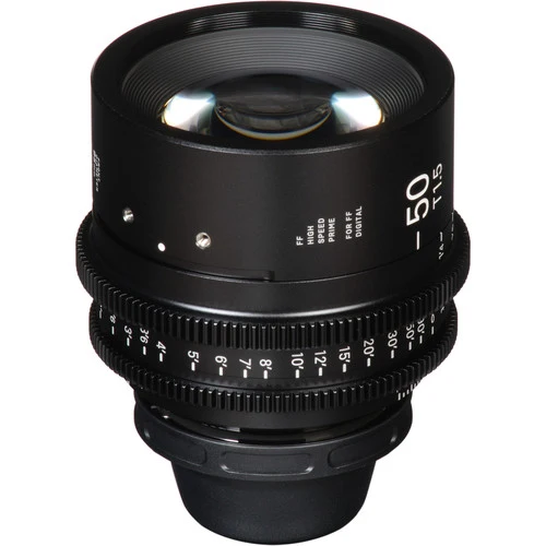 Sigma 50mm T1.5 FF F/VE Cine FF High Speed Prime FF Sony-E Métrique