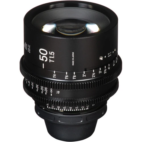 Sigma 50mm T1.5 FF F/VE Cine FF High Speed Prime FF Sony-E Métrique