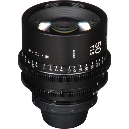 Sigma 50mm T1.5 FF F/VE Cine FF High Speed Prime FF Sony-E Métrique