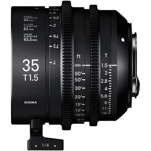 Sigma 35mm T1.5 FF F/VE Cine FF High Speed Prime FF Sony-E Metric