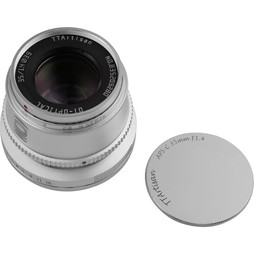 TTArtisan Monture Fuji FX 35mm f/1.4 Argent