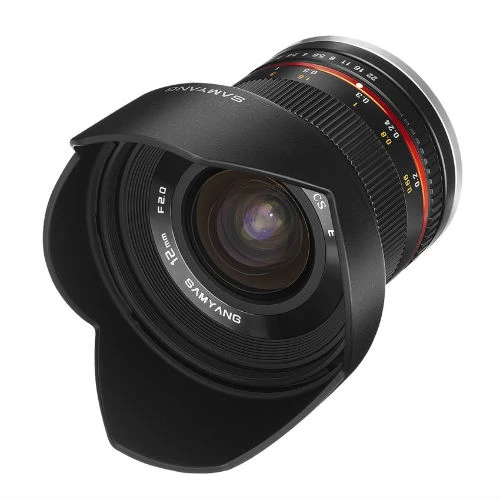 Samyang 12mm f/2.0 NCS CS Fuji X Noir