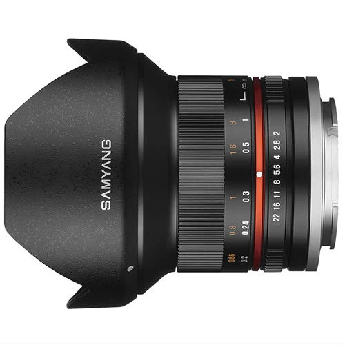 Samyang 12mm f/2.0 NCS CS Micro 4/3 Noir