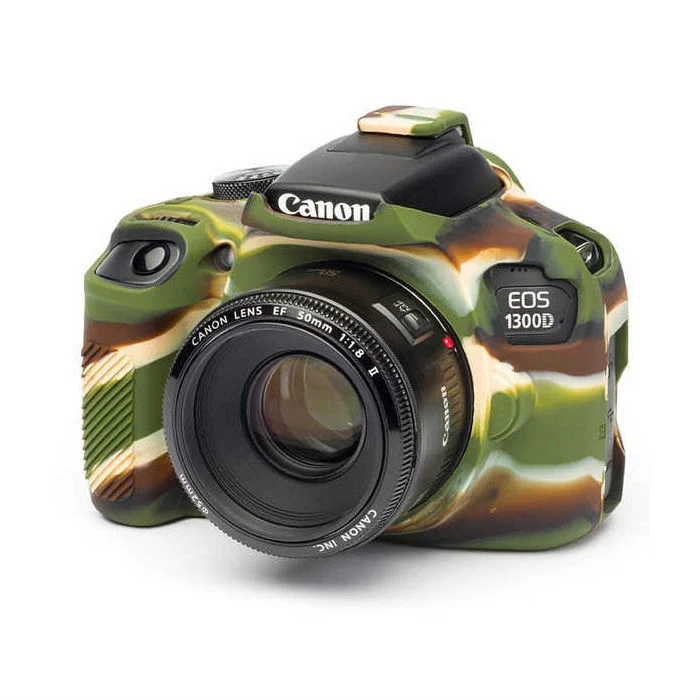 easyCover Étui d'appareil photo Canon 1300D / 2000D / 4000D Camouflage