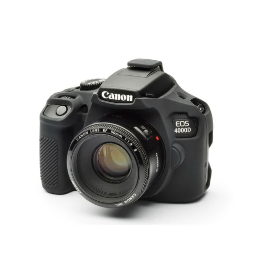 easyCover Étui Pour Appareil Photo Canon 1300D/2000D/4000D Noir