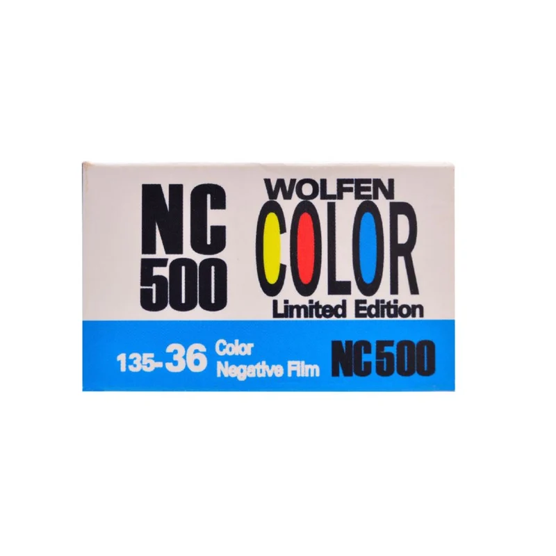 Wolfen NC 500 Film négatif couleur 35mm 36 poses