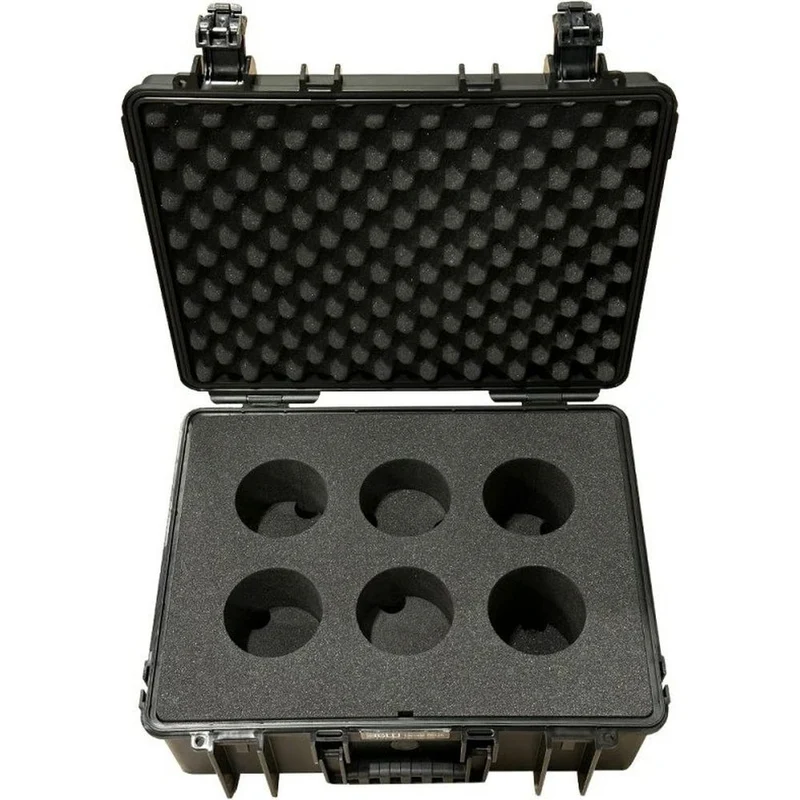 B&W outdoor.cases Type 6000 noir - Incrustation Samyang
