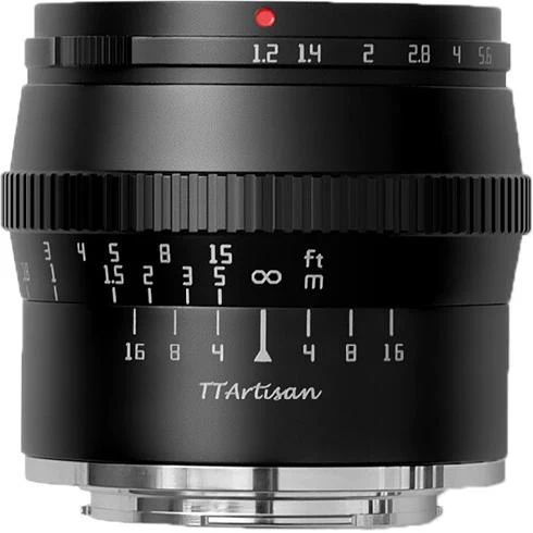 TTArtisan APS-C 50mm f1.2 Nikon Z monture Noir