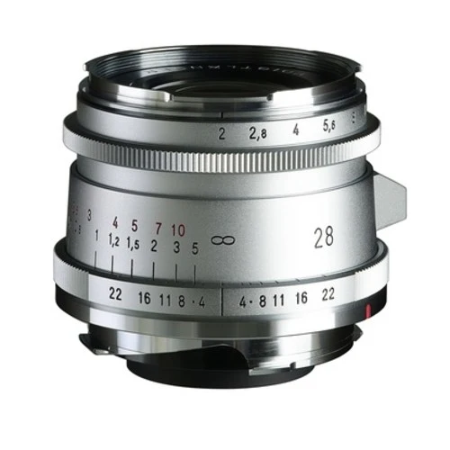 Voigtländer Ultron 28mm f/2 ASPH Type II Leica M Mount Argent