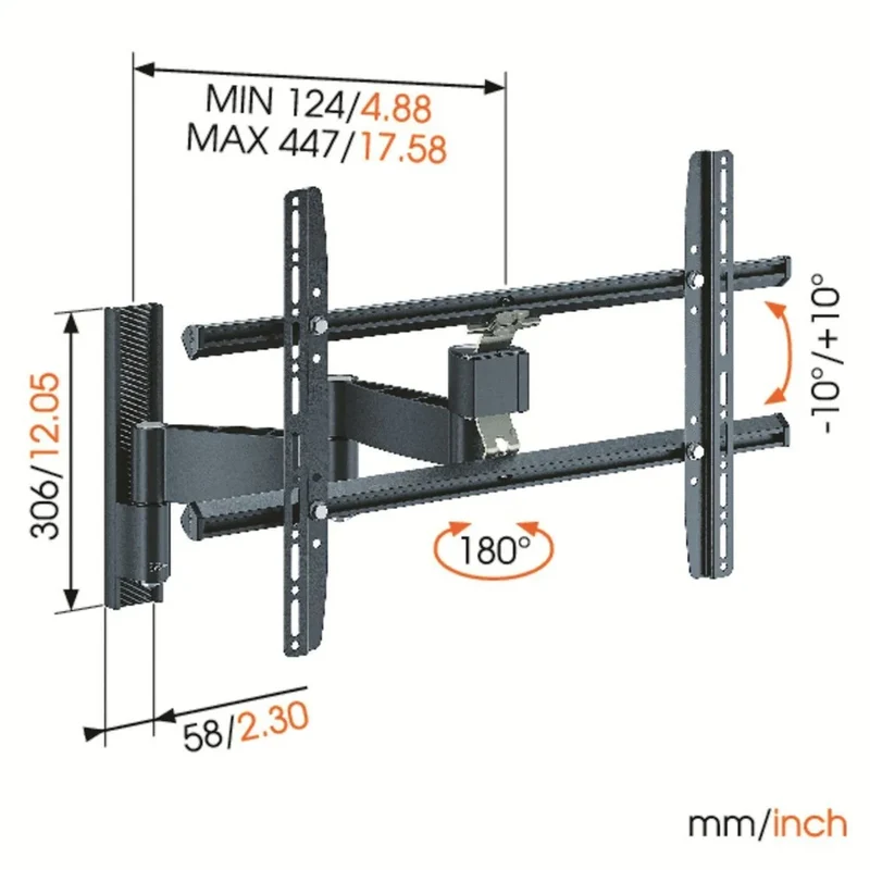 Vogel's Wall 1345 Noir