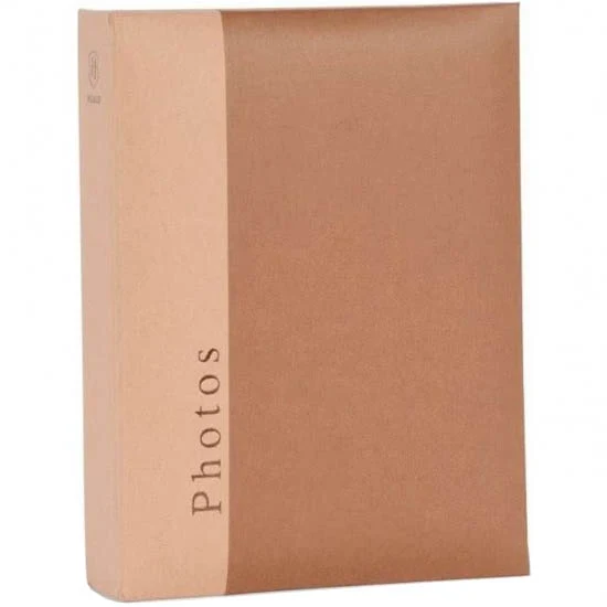 Henzo Slip-in 200 Chapter Album Photo Marron Foncé