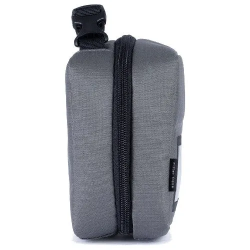 F-Stop Boîtier de filtre (gris) Fermeture à glissière noire