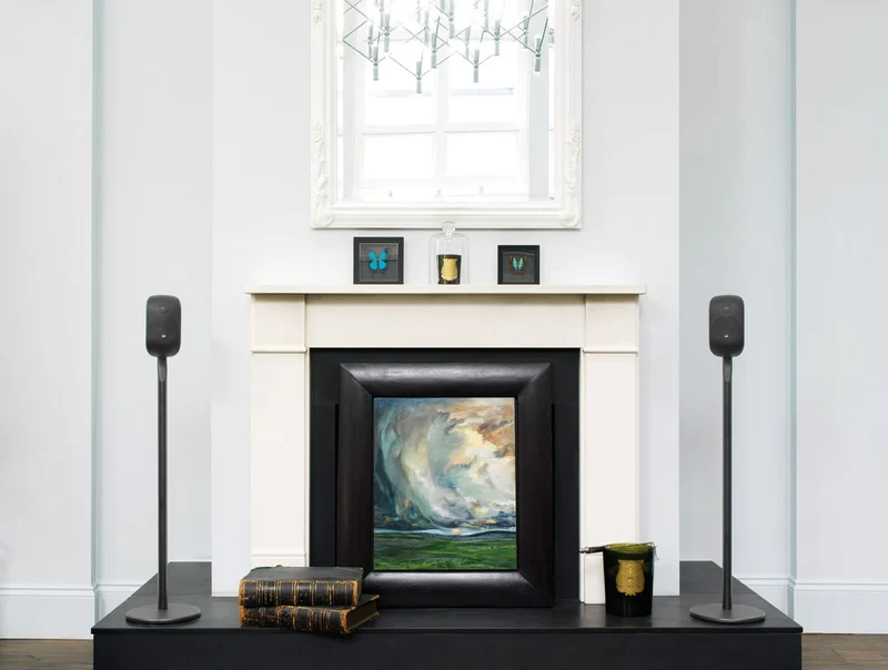 Bowers & Wilkins FS M1 MK2 Noir - Pieds d'Enceintes (la paire)