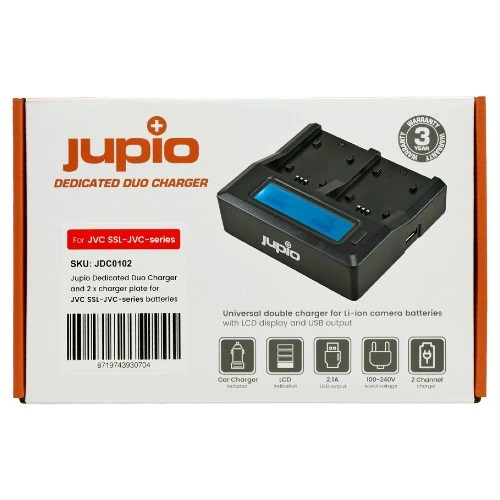 Jupio Dedicated Chargeur Double JVC-SSL