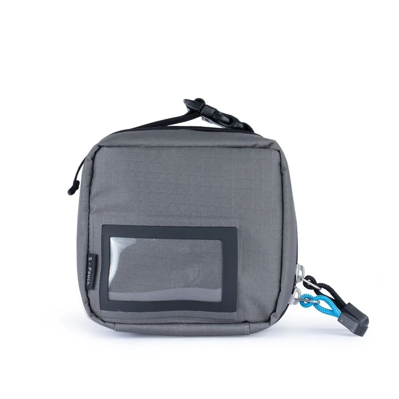 F-Stop Accessory Pochette Small Gargoyle (Gris) Noir Zipper (Pochette d'accessoires)