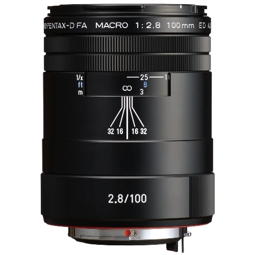 Pentax 100mm f/2.8 HD DFA ED AW Macro noir