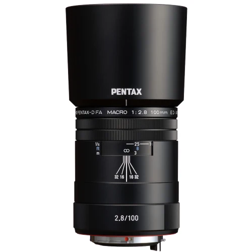 Pentax 100mm f/2.8 HD DFA ED AW Macro noir