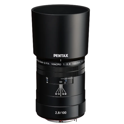 Pentax 100mm f/2.8 HD DFA ED AW Macro noir