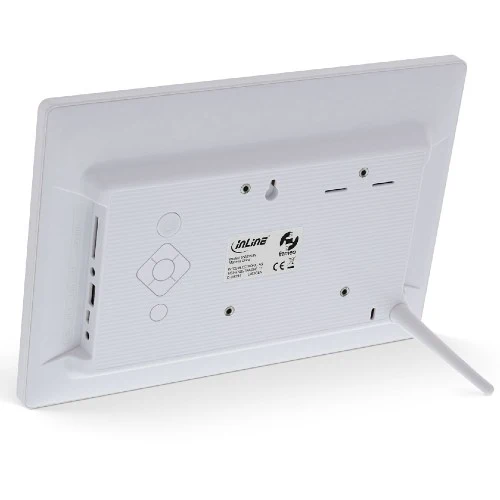 InLine WiFRAME 10,1 "Frameo APP Écran tactile blanc IPS