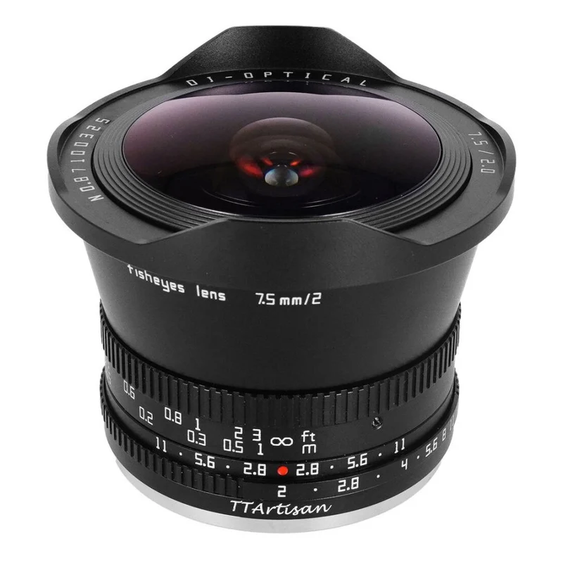 TTArtisan APS-C 7.5mm f/2.0 MFT noir