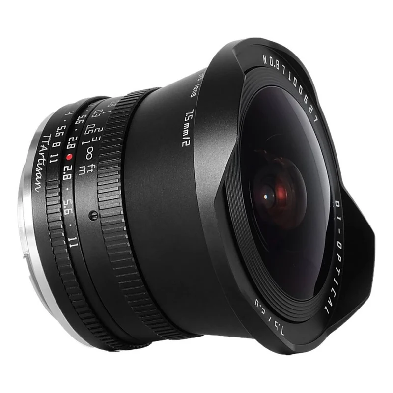 TTArtisan APS-C 7.5mm f/2.0 MFT noir