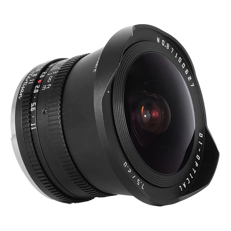 TTArtisan APS-C 7,5mm f/2,0 monture Fuji X noir