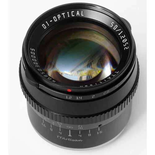 TTArtisan APS-C 50mm f/1.2 Canon RF monture noir