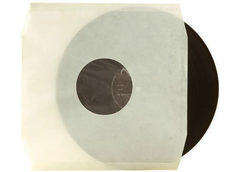 PG Plastique Sous-pochette doublée vinyle pour 33T