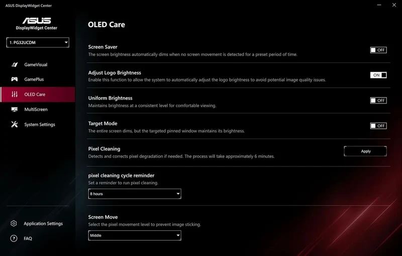 Asus ROG Swift OLED PG32UCDMZ