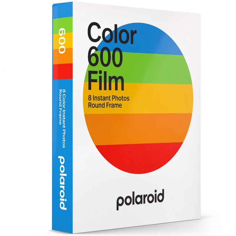 Polaroid Film Instantané Couleur pour Cadre rond 600 Couleurs