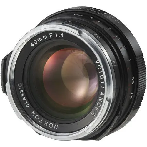 Voigtländer Nokton 40mm f/1.4 Leica Monture M