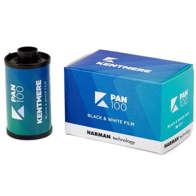Kentmere Pan100 135/36 Film noir et blanc