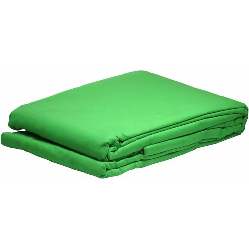 Bresser BG-2 X 3-CK Tissu d'arrière plan 2,50 x 3,0 mètres chromakey vert