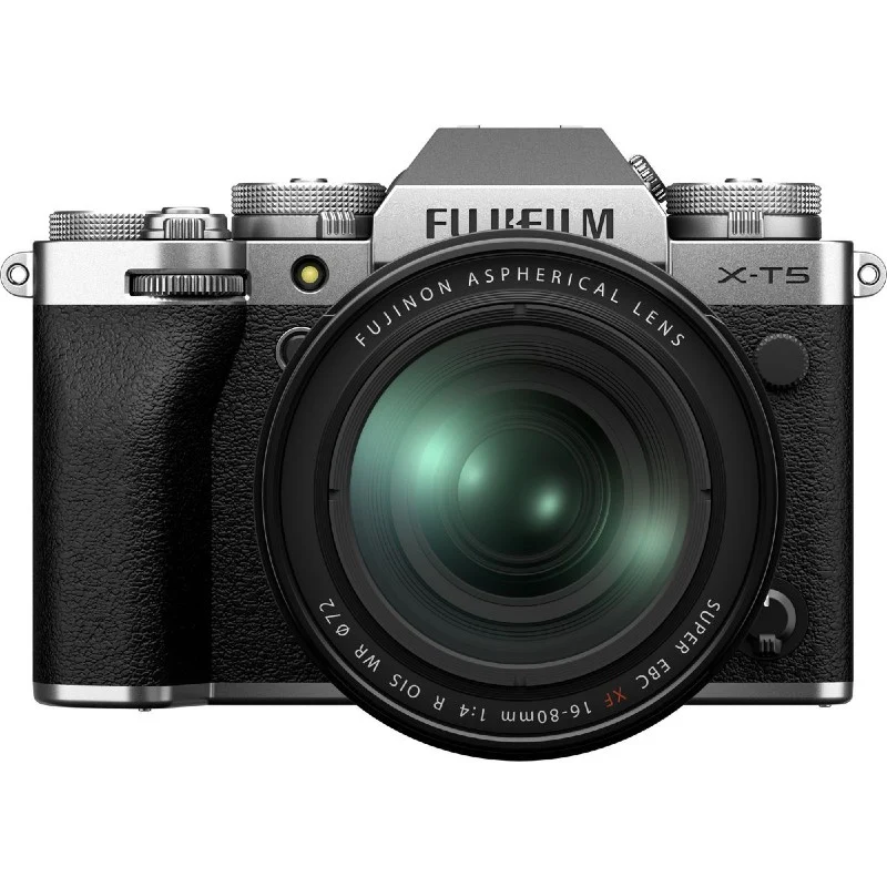 Fujifilm X-T5 argent + XF 16-80mm
