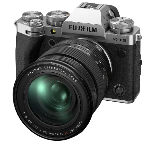 Fujifilm X-T5 argent + XF 16-80mm