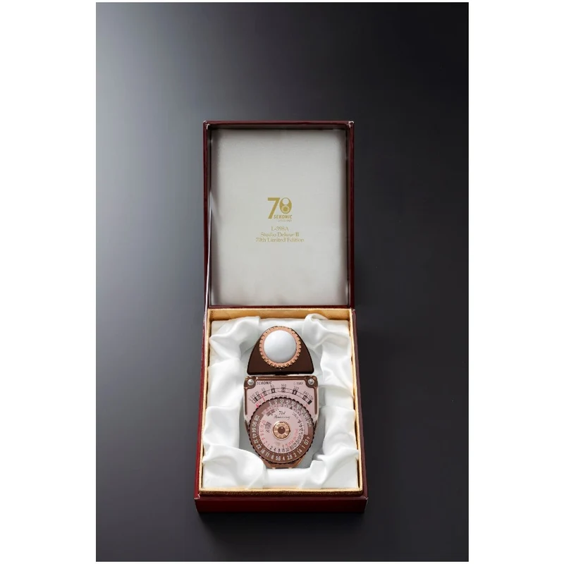 Sekonic L-398A Studio Deluxe III Édition anniversaire 70 ans limitée