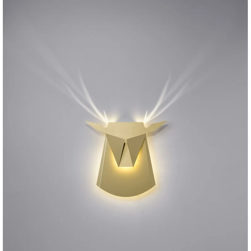 Popup Lighting Deer Head