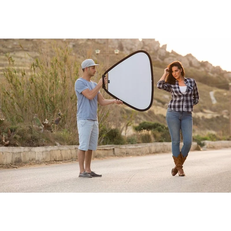 Manfrotto Trigrip Écran de Réflexion 75cm Sunfire/Argent