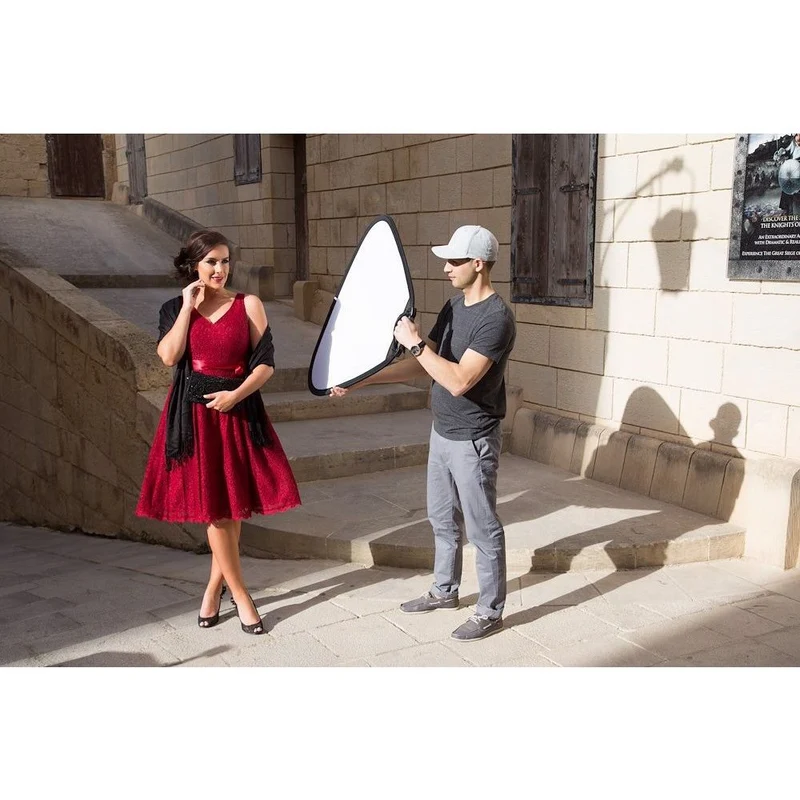Manfrotto Trigrip Écran de Réflexion 75cm Sunfire/Argent