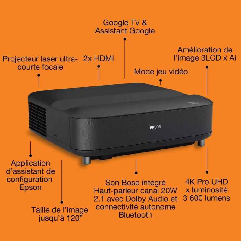 Epson EH-LS670 Noir