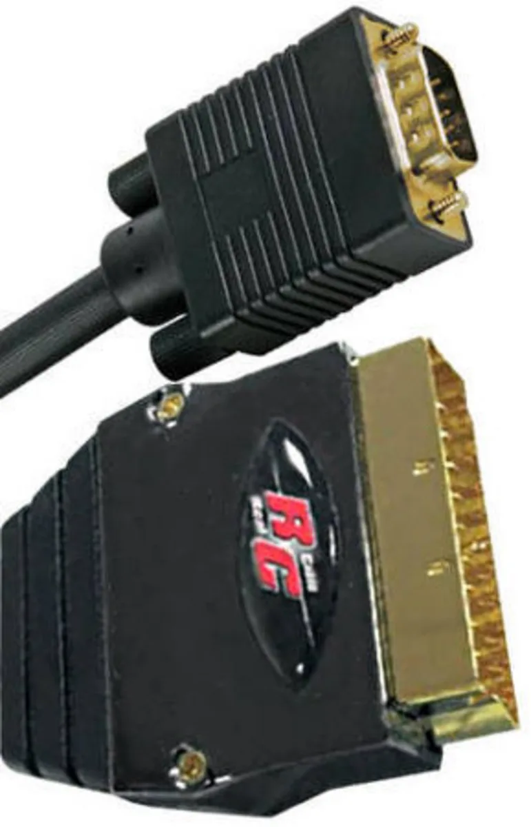 Real Cable Péritel vers VGA Sub DB 15 (10 m)