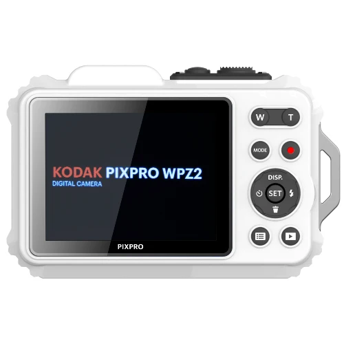 Kodak Étanche WPZ-2, 4x Zoom, WiFi, Blanc